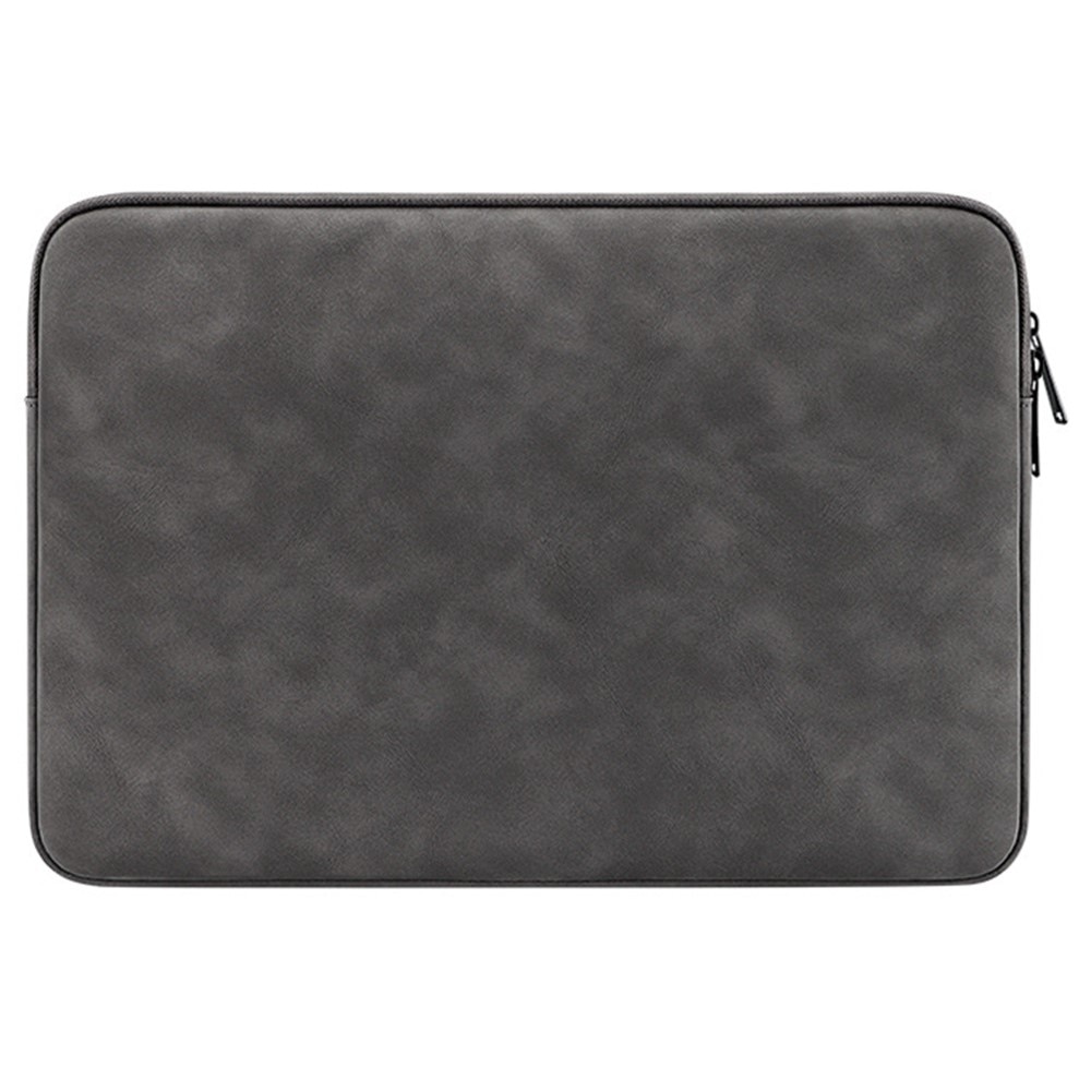 Laptoptasche aus Leder up to 13,3" Grau