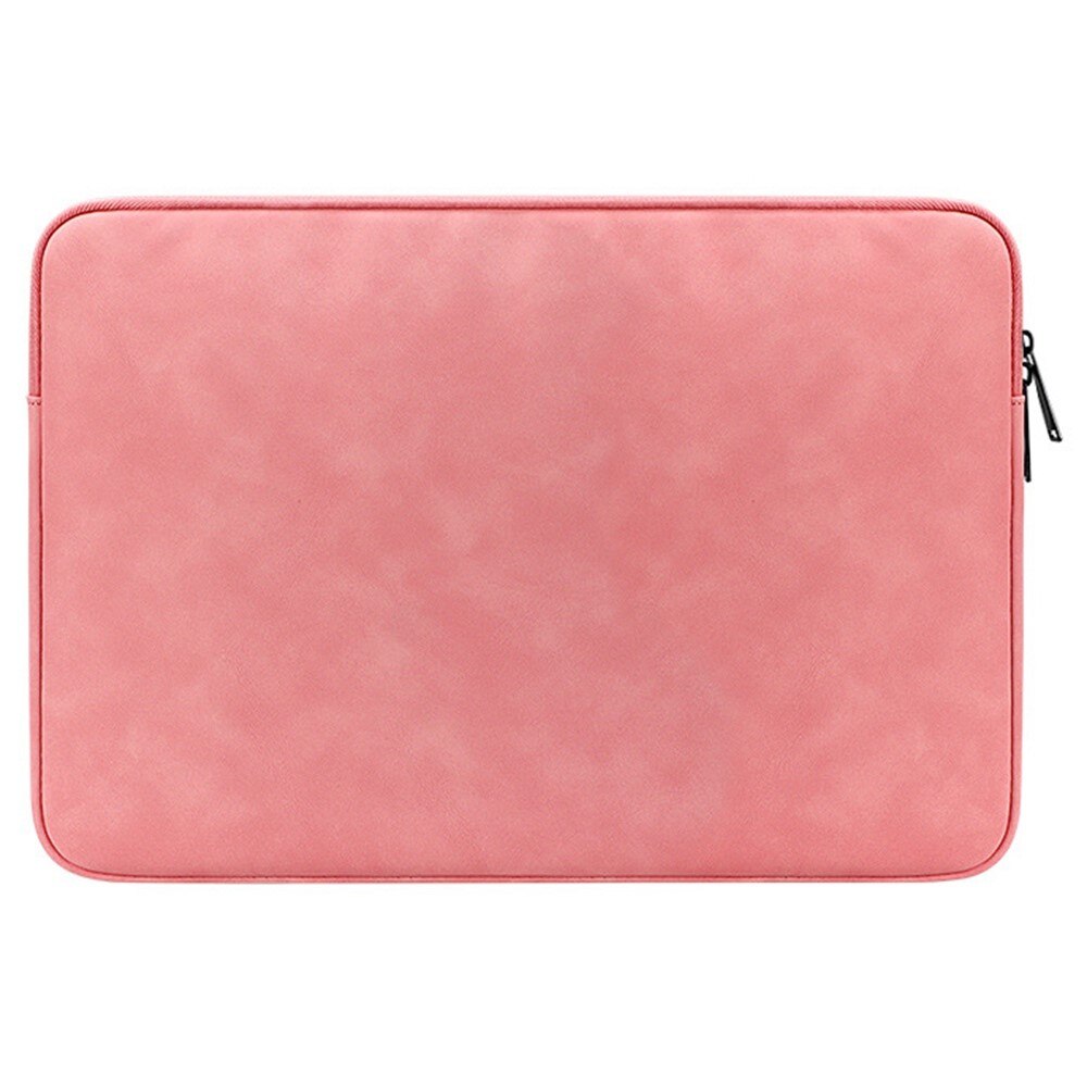 Laptoptasche aus Leder up to 13,3" rosa