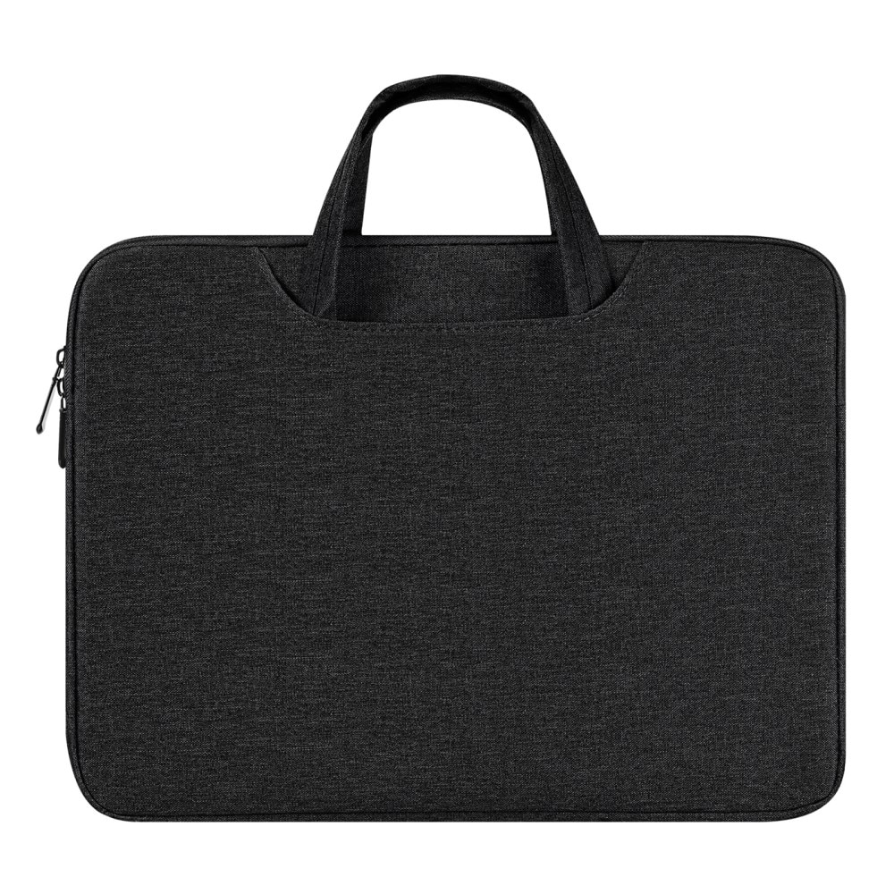 Stoßfeste Laptoptasche mit Haltegriff 13.9" schwarz