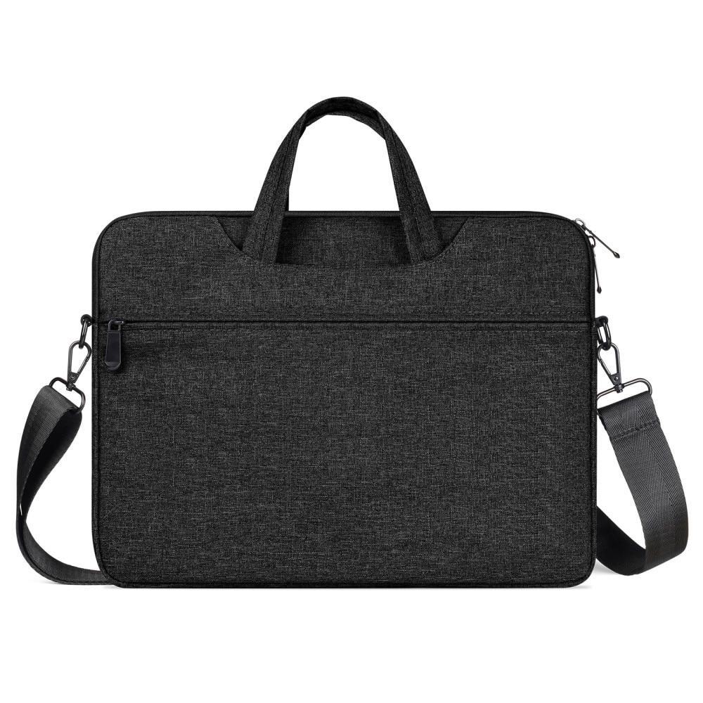 Laptop-Tasche mit Schultergurt 13.9", schwarz