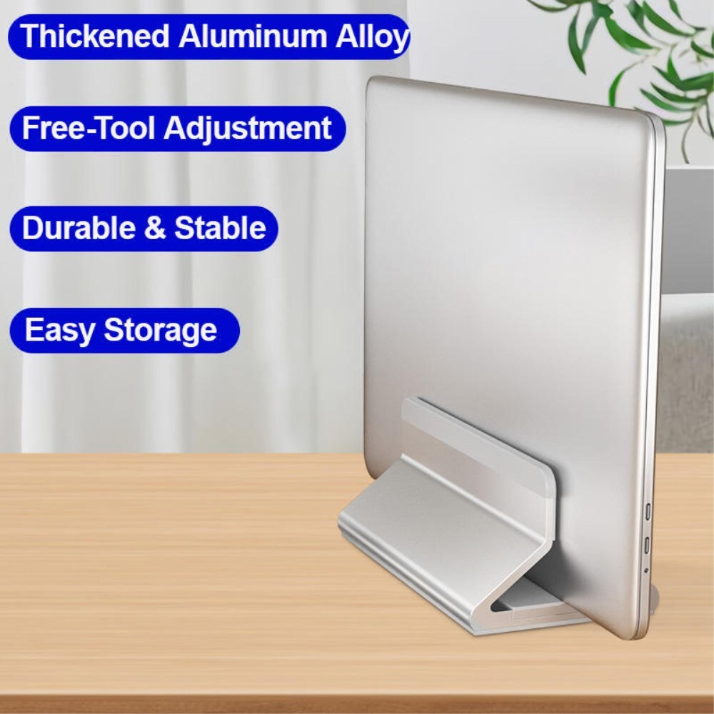 Verstellbarer Tischständer für Laptops, schwarz