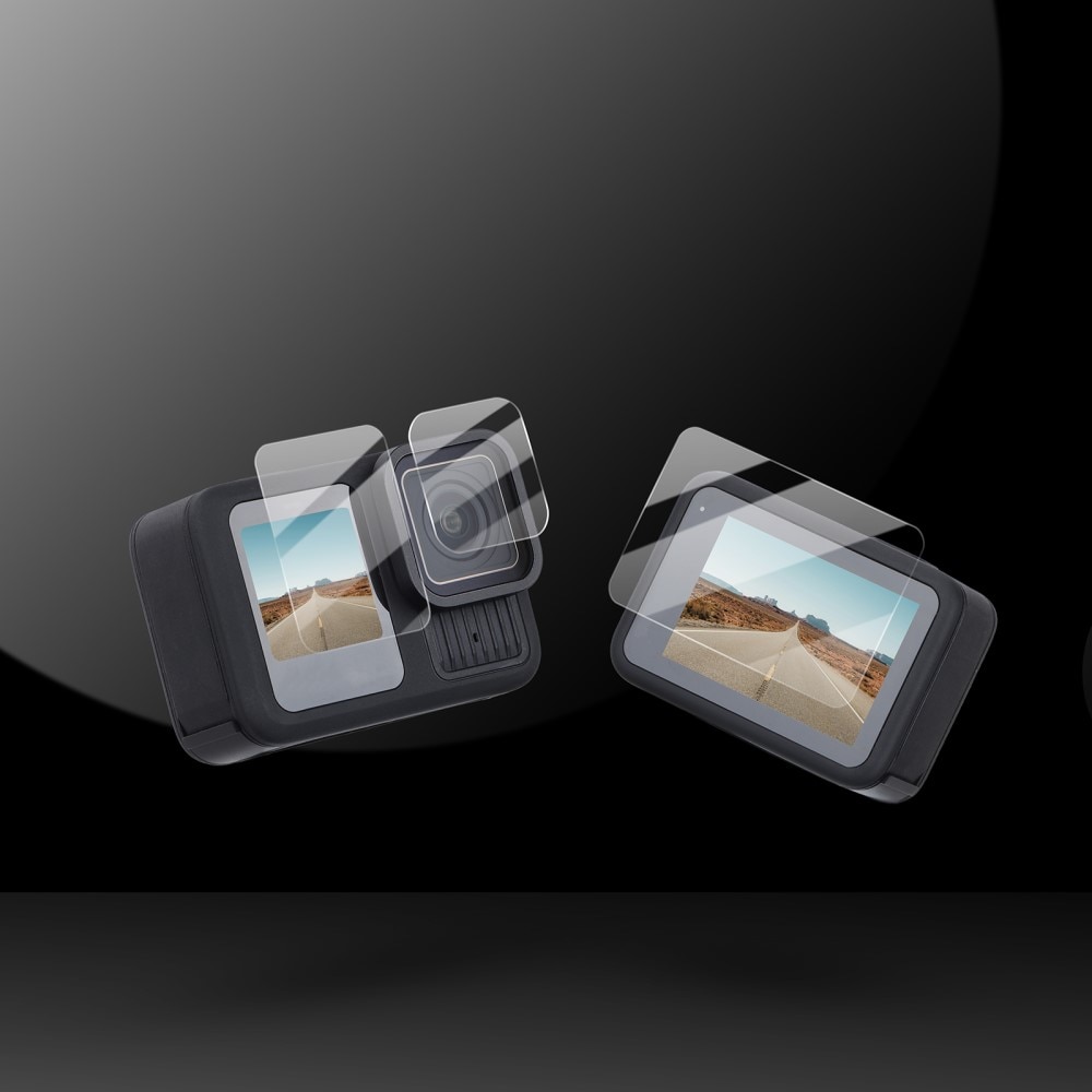 GoPro Hero 13 Panzerglas Displayschutz und Kameraschutz