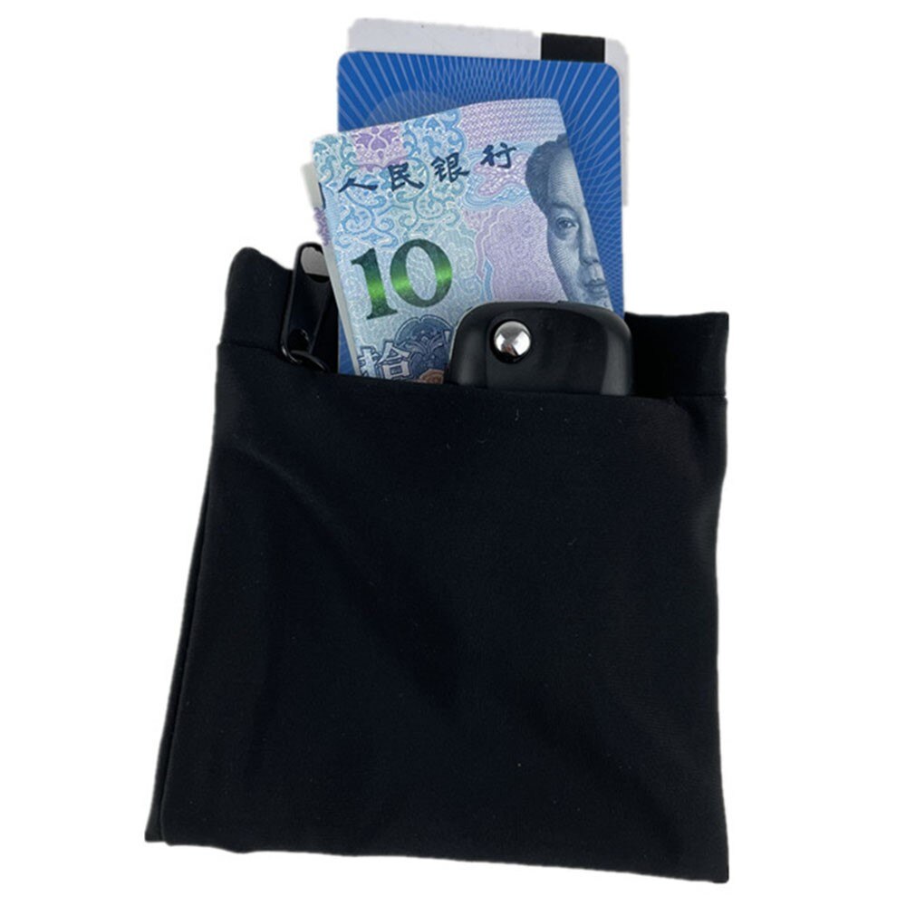 Handgelenktasche/Sportarmband Universal Schwarz