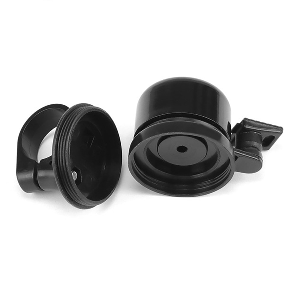 Fahrradklingel mit Apple AirTag-Halterung, schwarz