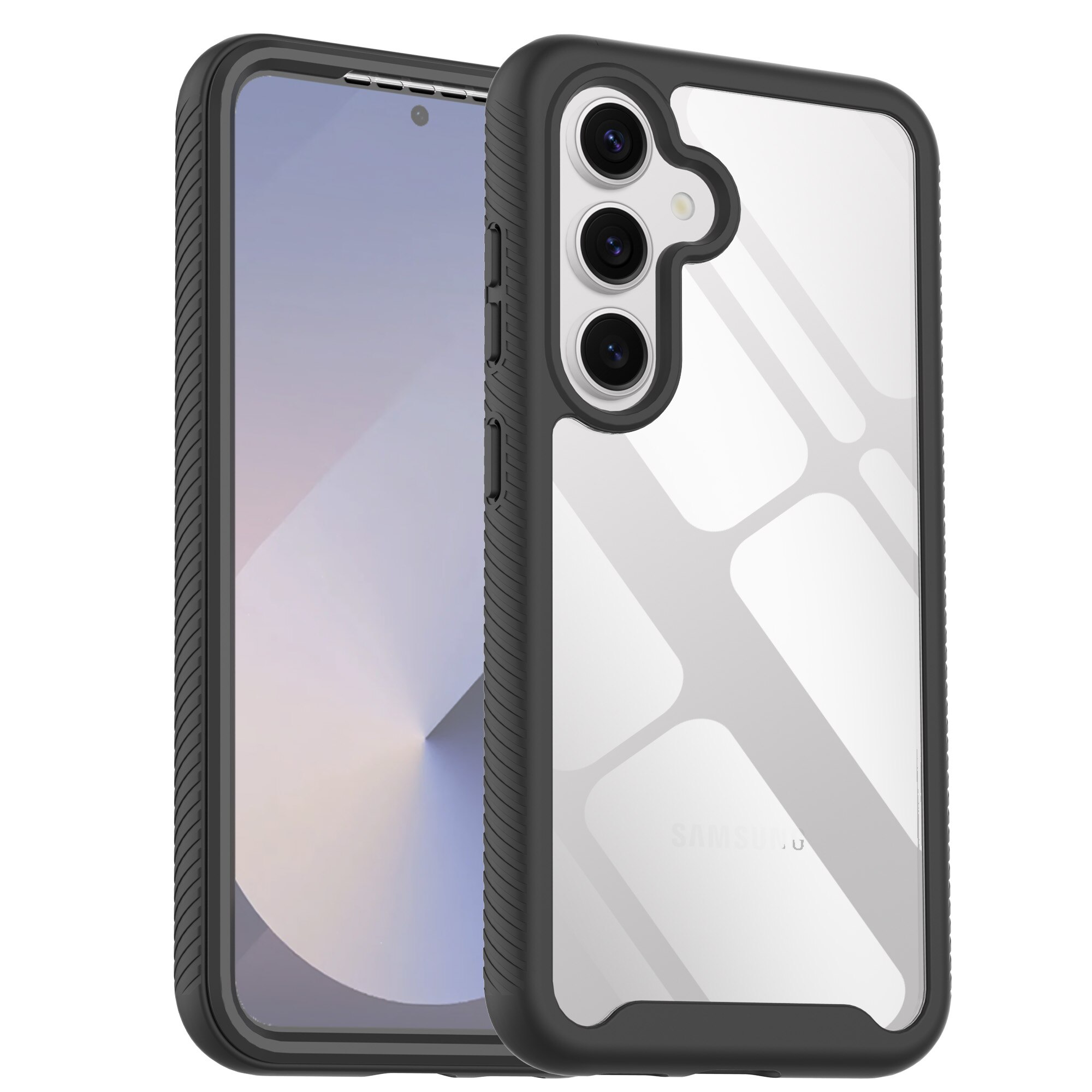 Samsung Galaxy S25 Full Protection Case Schwarz