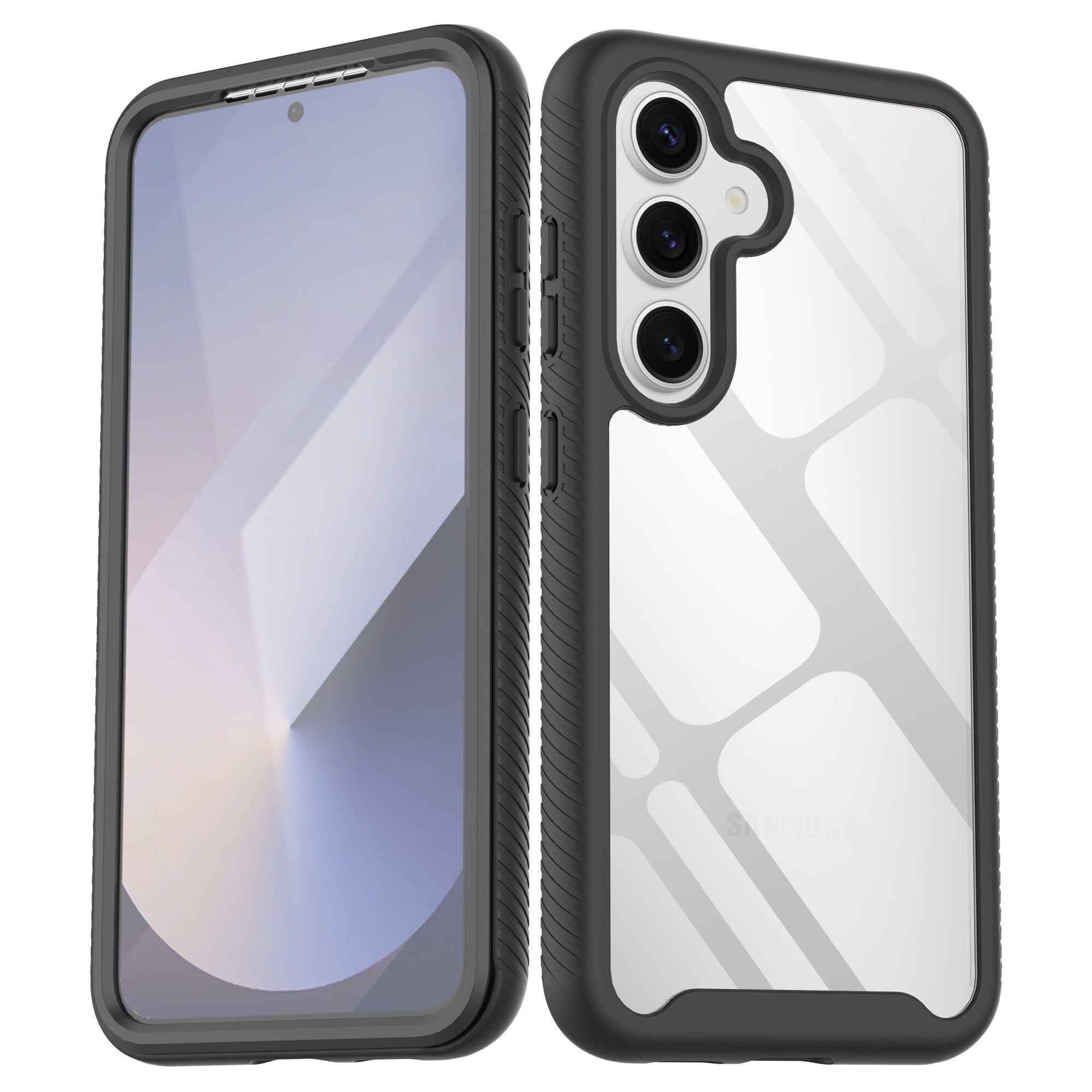 Samsung Galaxy S25 Full Protection Case Schwarz