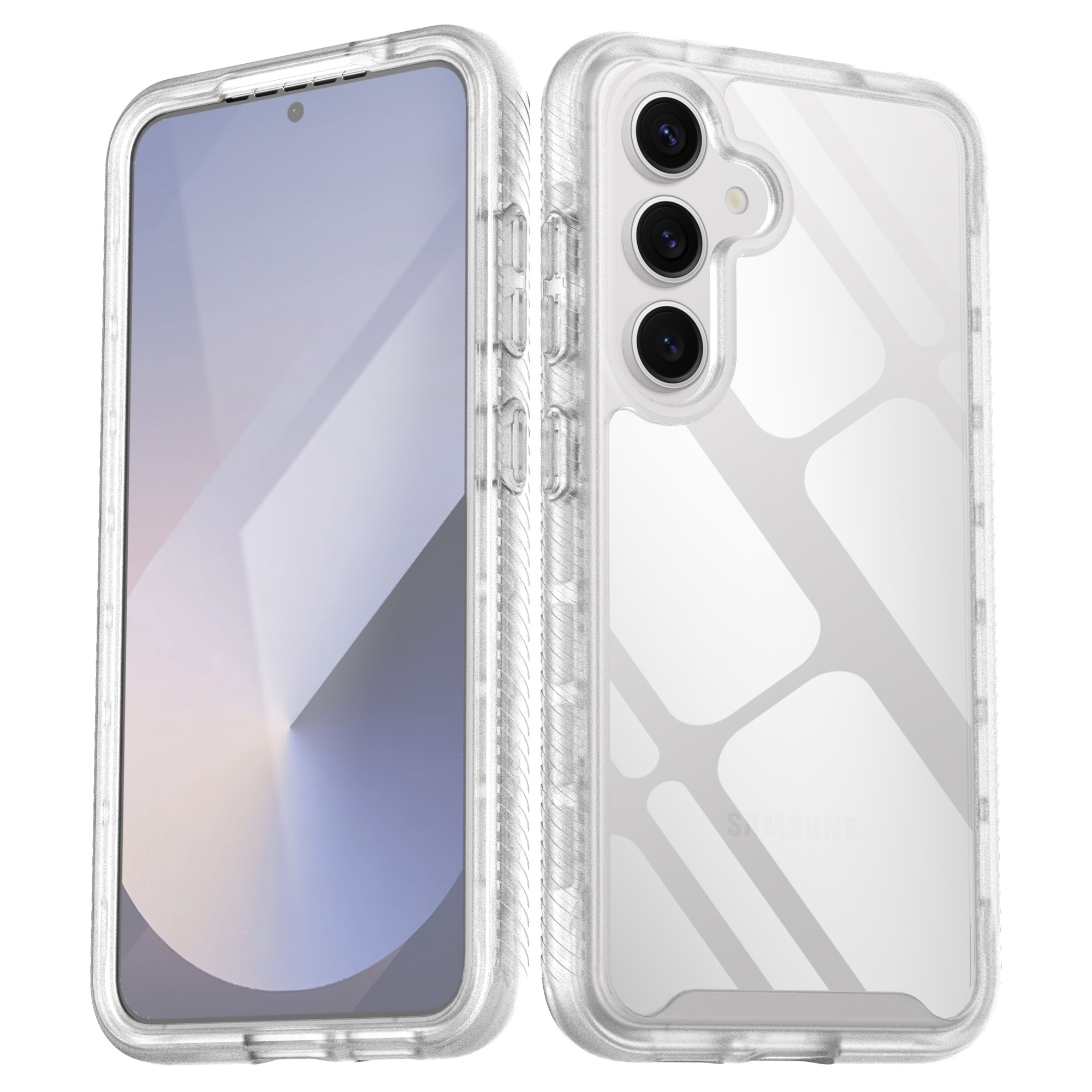 Samsung Galaxy S25 Plus Full Protection Case Transparent