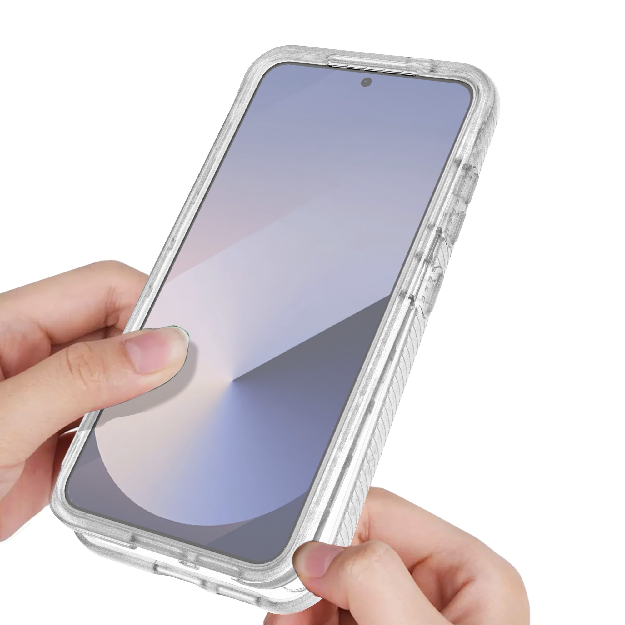 Samsung Galaxy S25 Plus Full Protection Case Transparent