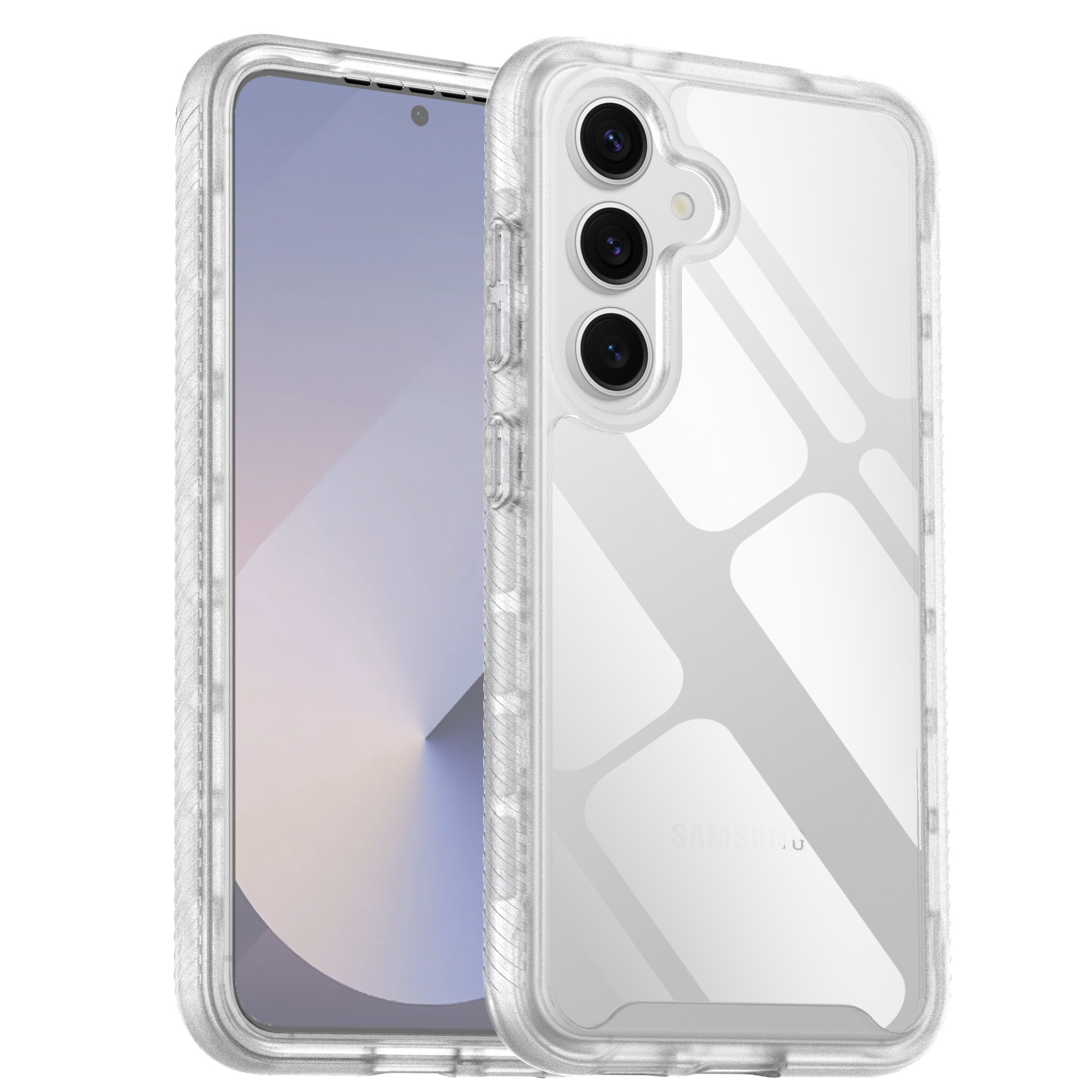 Samsung Galaxy S25 Plus Full Protection Case Transparent
