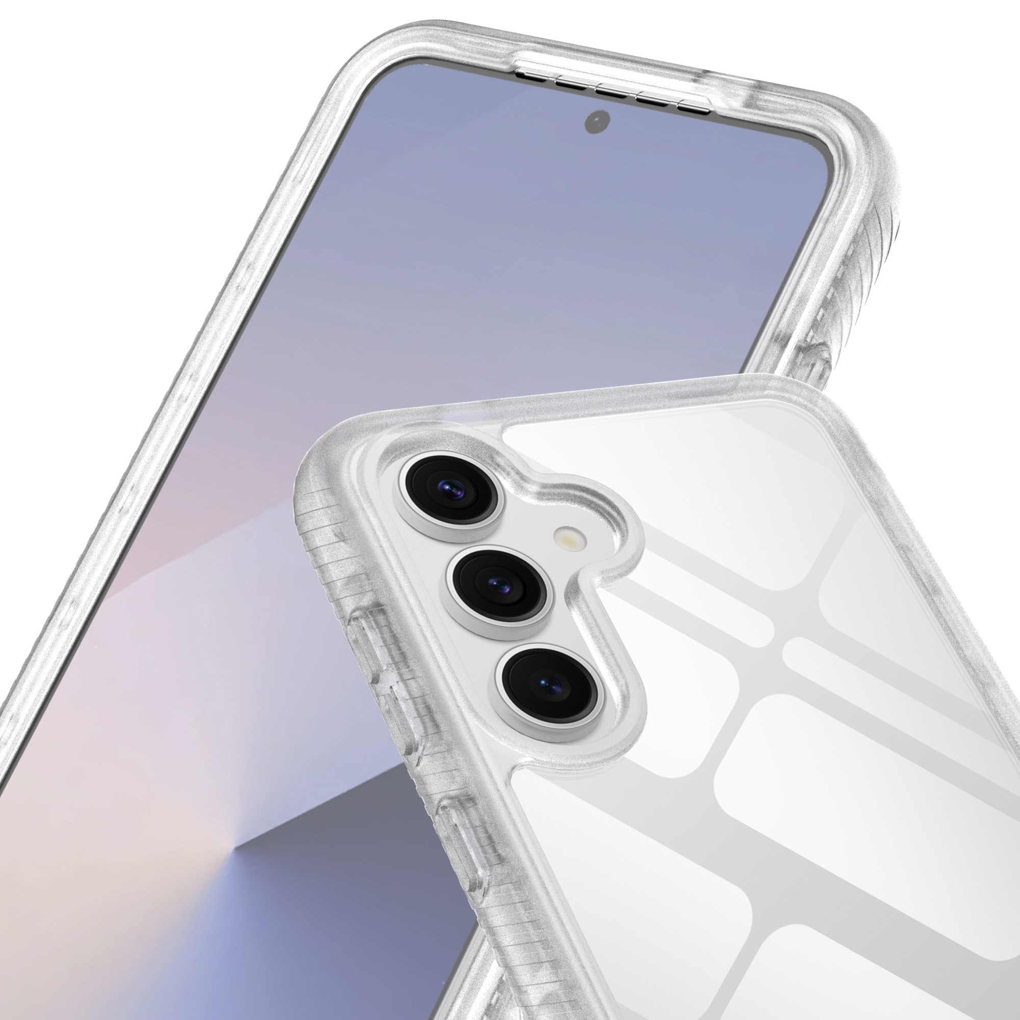 Samsung Galaxy S25 Plus Full Protection Case Transparent