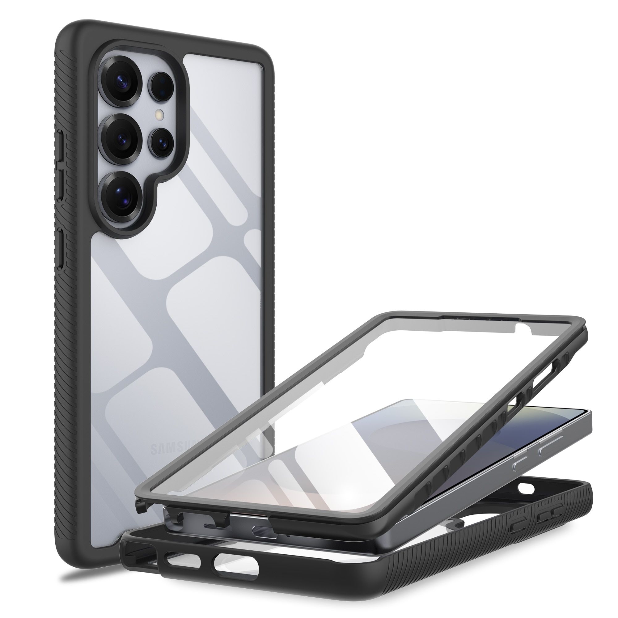 Samsung Galaxy S25 Ultra Full Protection Case Schwarz