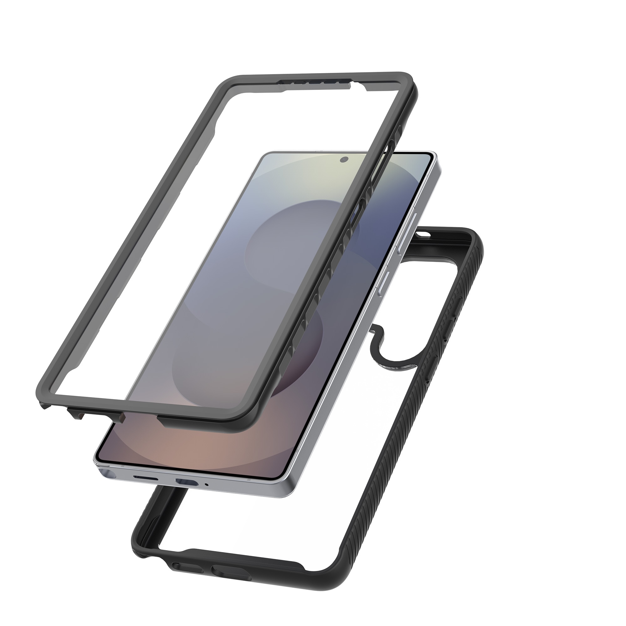 Samsung Galaxy S25 Ultra Full Protection Case Schwarz