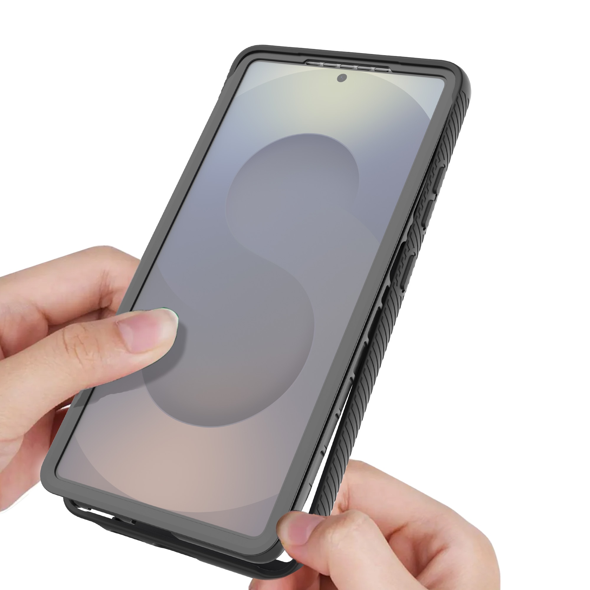 Samsung Galaxy S25 Ultra Full Protection Case Schwarz