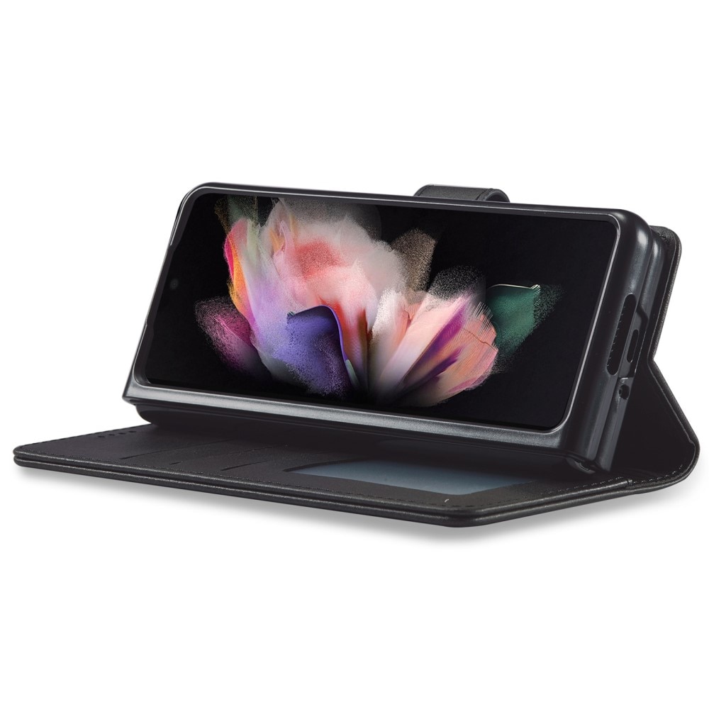 Portemonnaie-Hülle Samsung Galaxy Z Fold 4 Schwarz