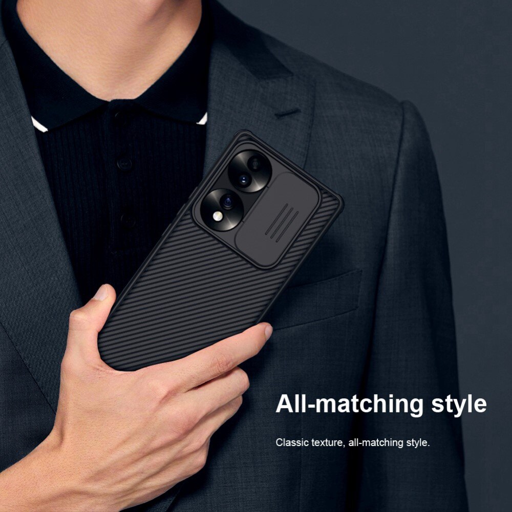 CamShield Hülle  Honor 70 Schwarz