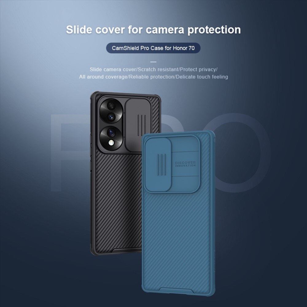CamShield Hülle  Honor 70 Schwarz