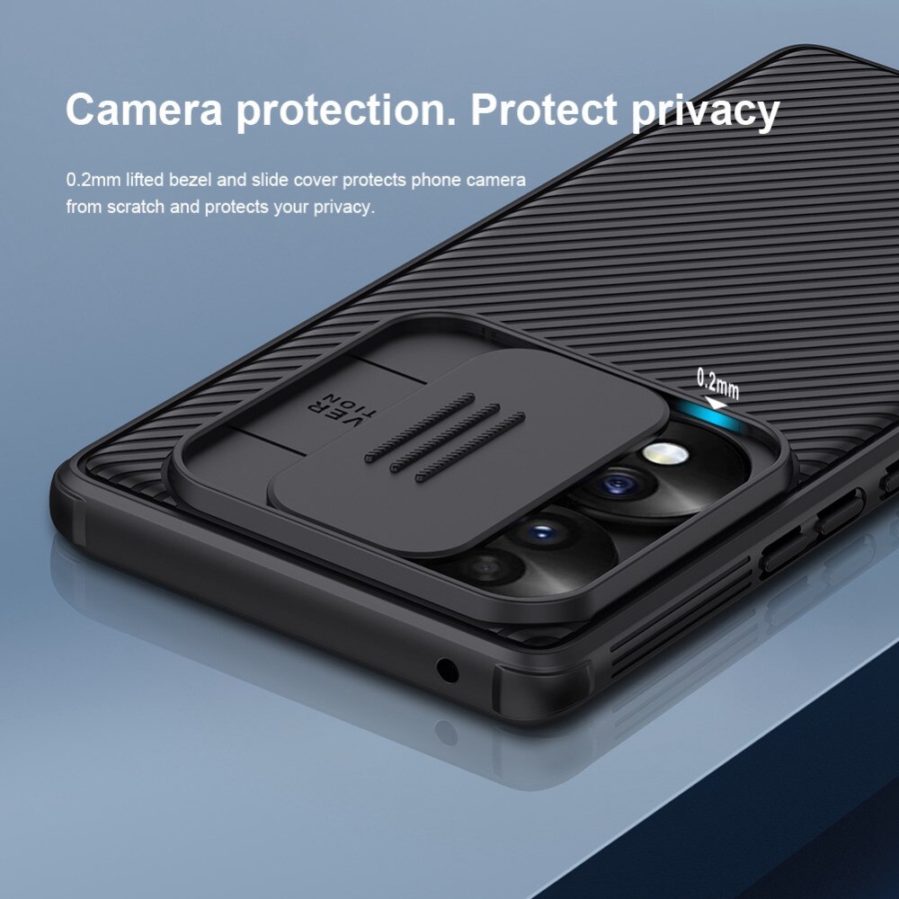CamShield Hülle  Honor 70 Schwarz
