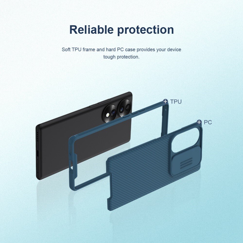 CamShield Hülle  Honor 70 Schwarz
