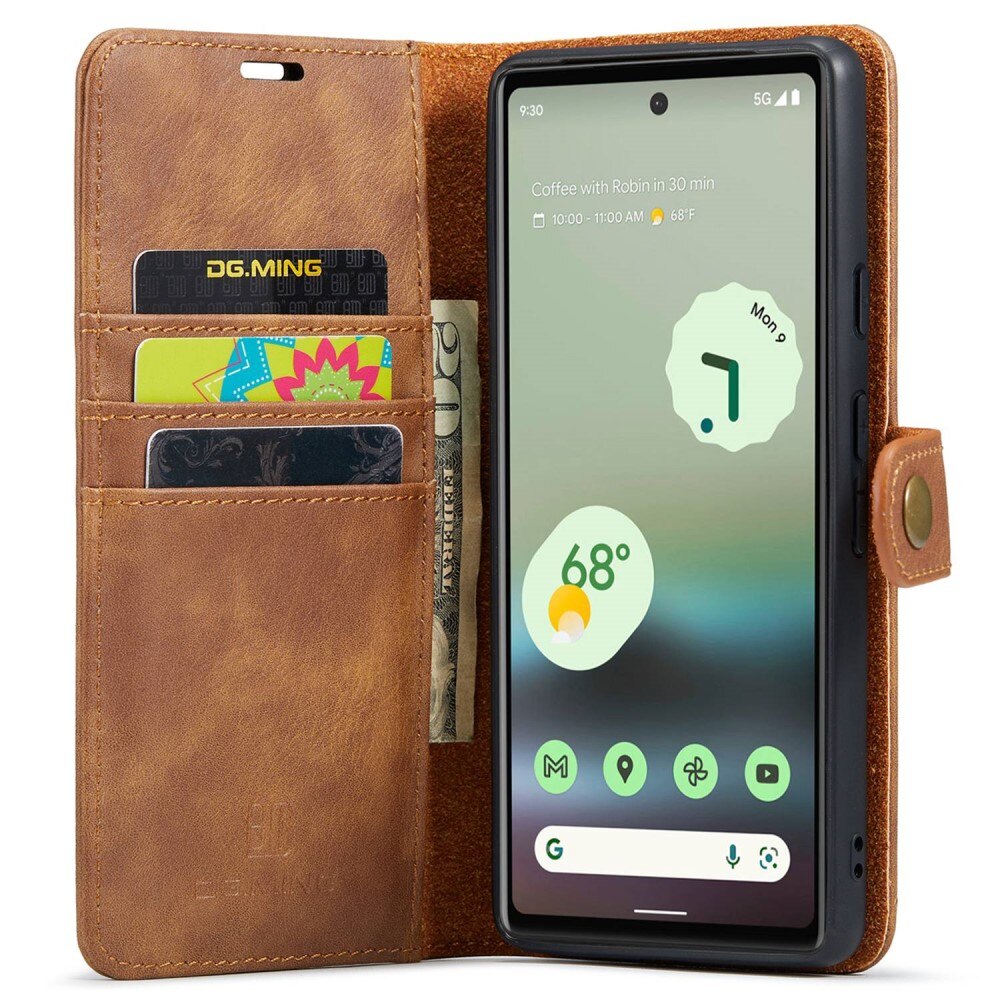 Handytasche Magnetische Google Pixel 6a Cognac