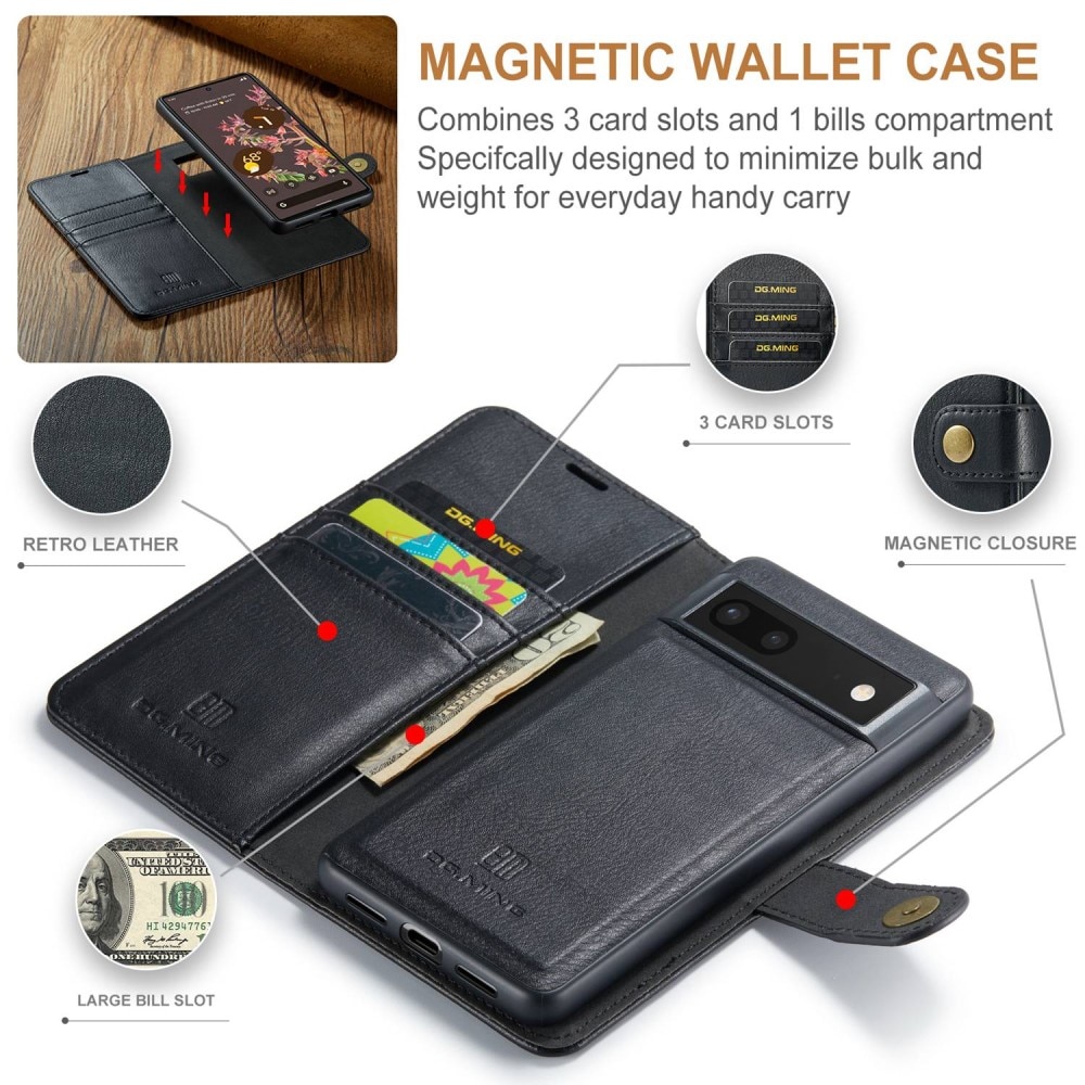 Handytasche Magnetische Google Pixel 7 Black