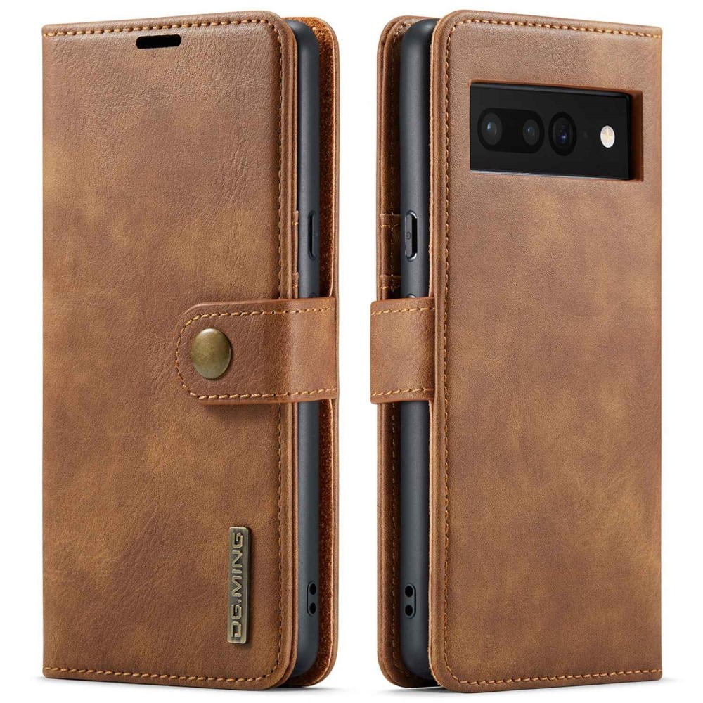 Handytasche Magnetische Google Pixel 7 Pro Cognac