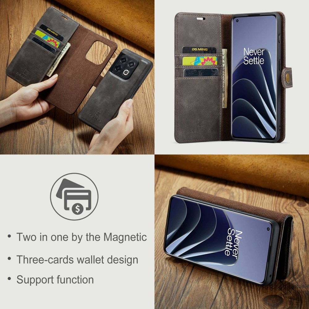 Handytasche Magnetische OnePlus 10 Pro Brown