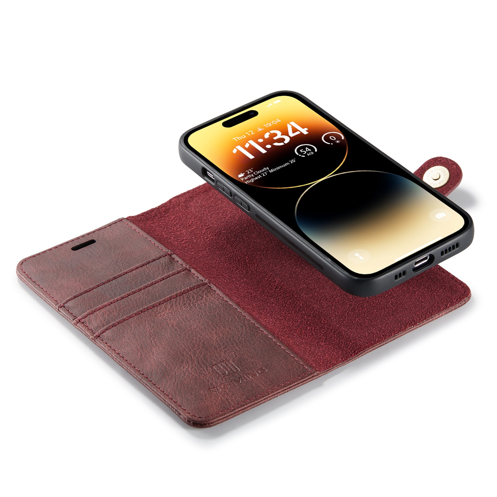 Handytasche Magnetische iPhone 14 Pro Max Red