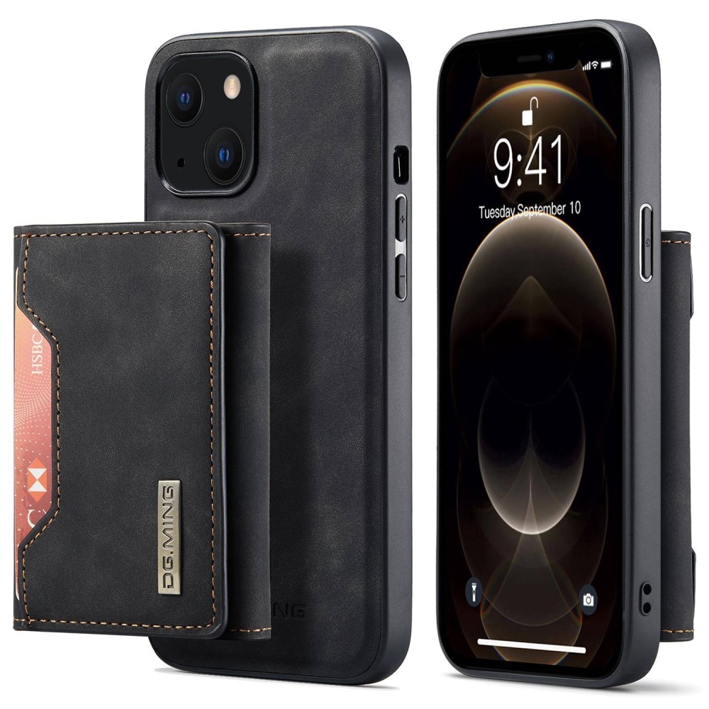 Magnetic Card Slot Case iPhone 14 Plus Schwarz