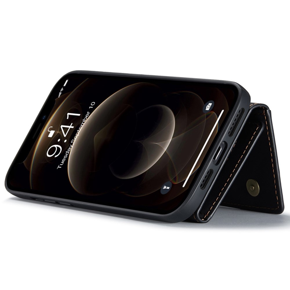 Magnetic Card Slot Case iPhone 14 Plus Schwarz