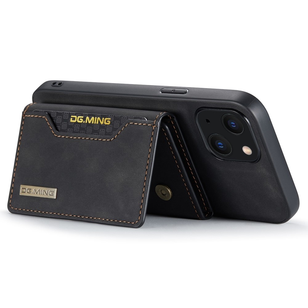 Magnetic Card Slot Case iPhone 14 Plus Schwarz