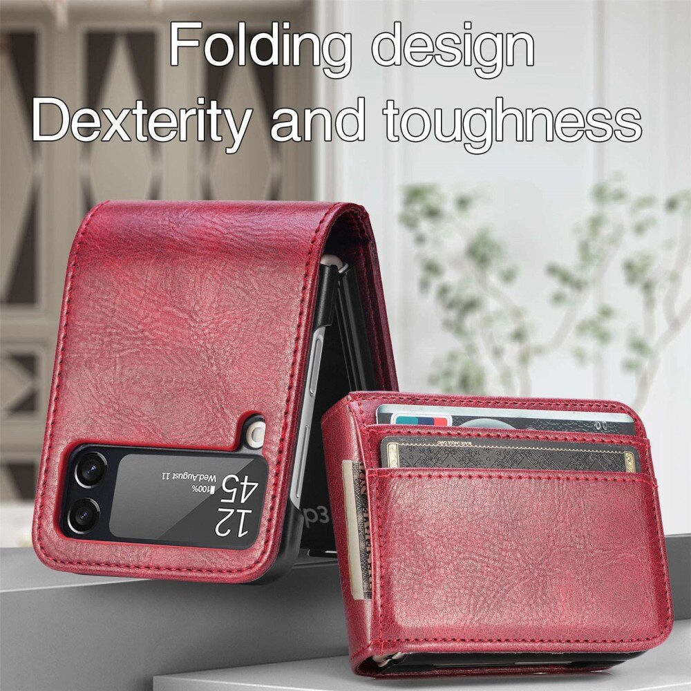 Samsung Galaxy Z Flip 4 Handytasche Rot