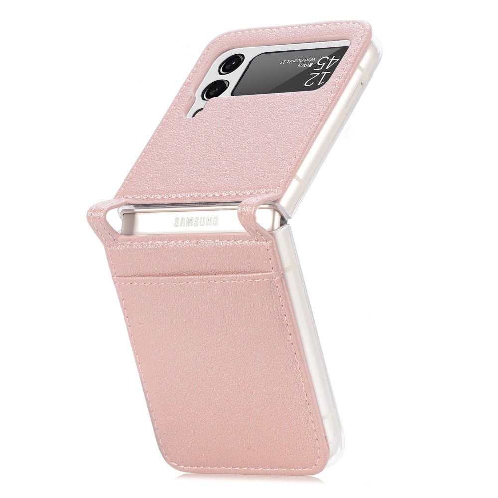 Slim Card Wallet Samsung Galaxy Z Flip 4 Rosa