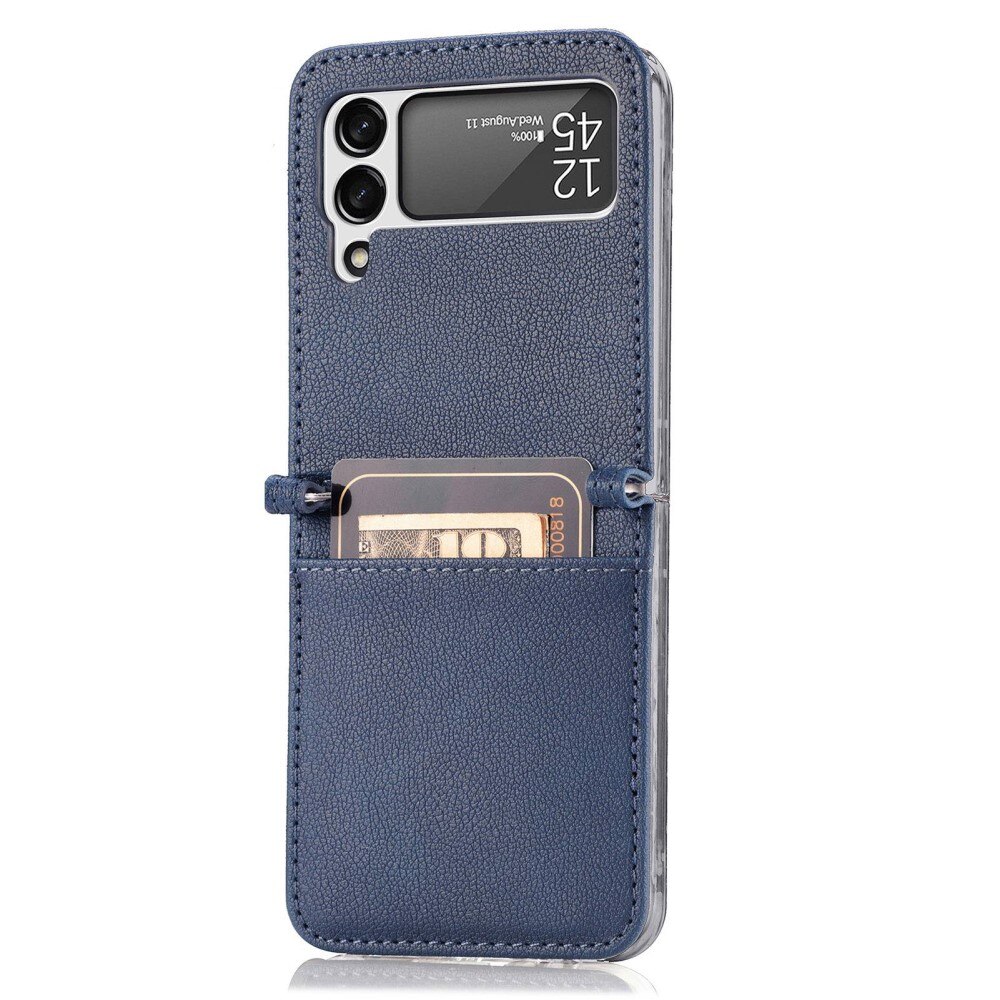 Slim Card Wallet Samsung Galaxy Z Flip 4 Blau