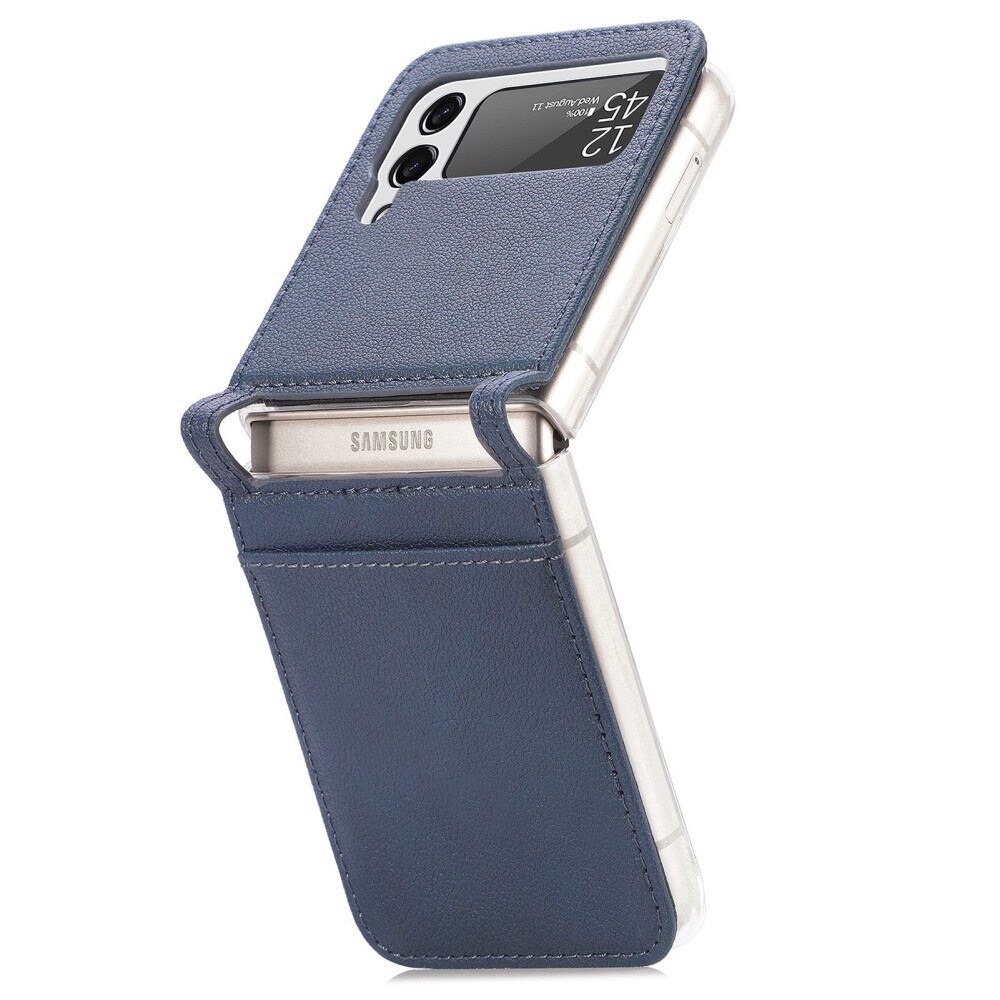 Slim Card Wallet Samsung Galaxy Z Flip 4 Blau