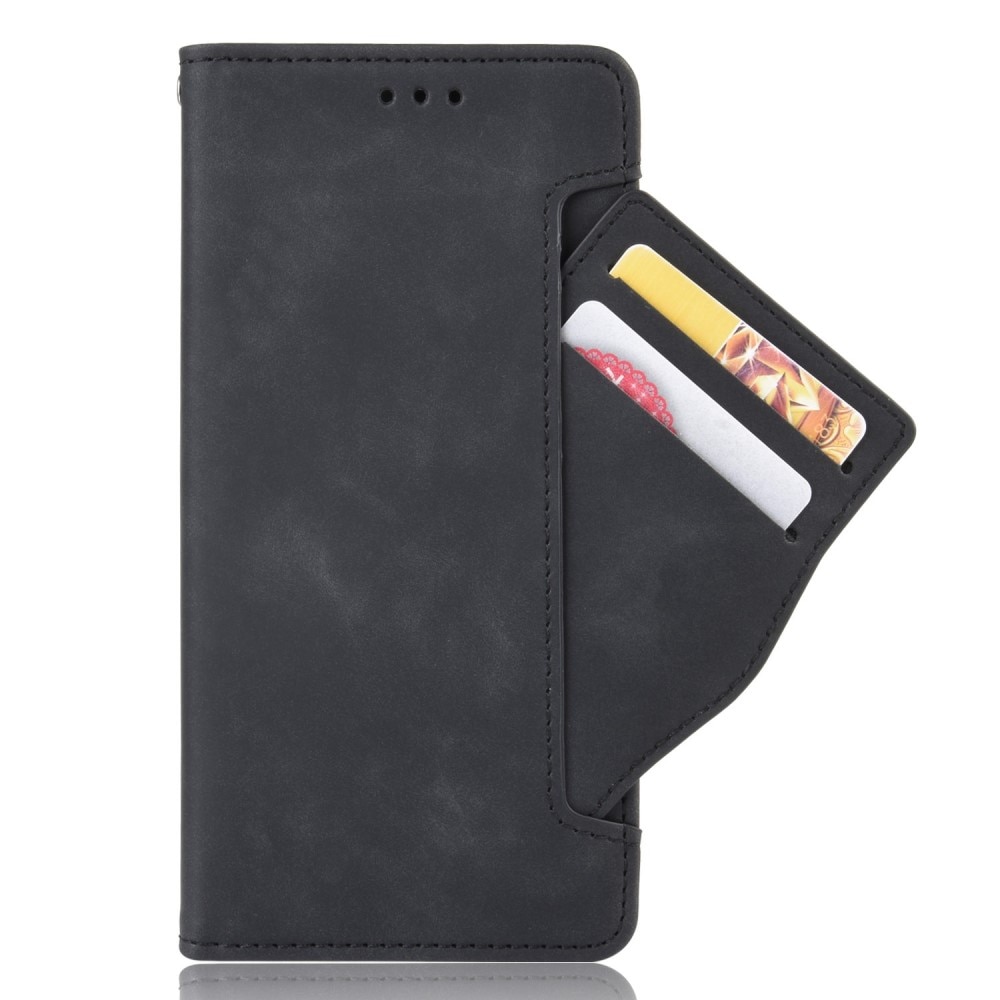 Samsung Galaxy Z Fold 4 Multi Portemonnaie-Hülle mit Stifthalter Schwarz