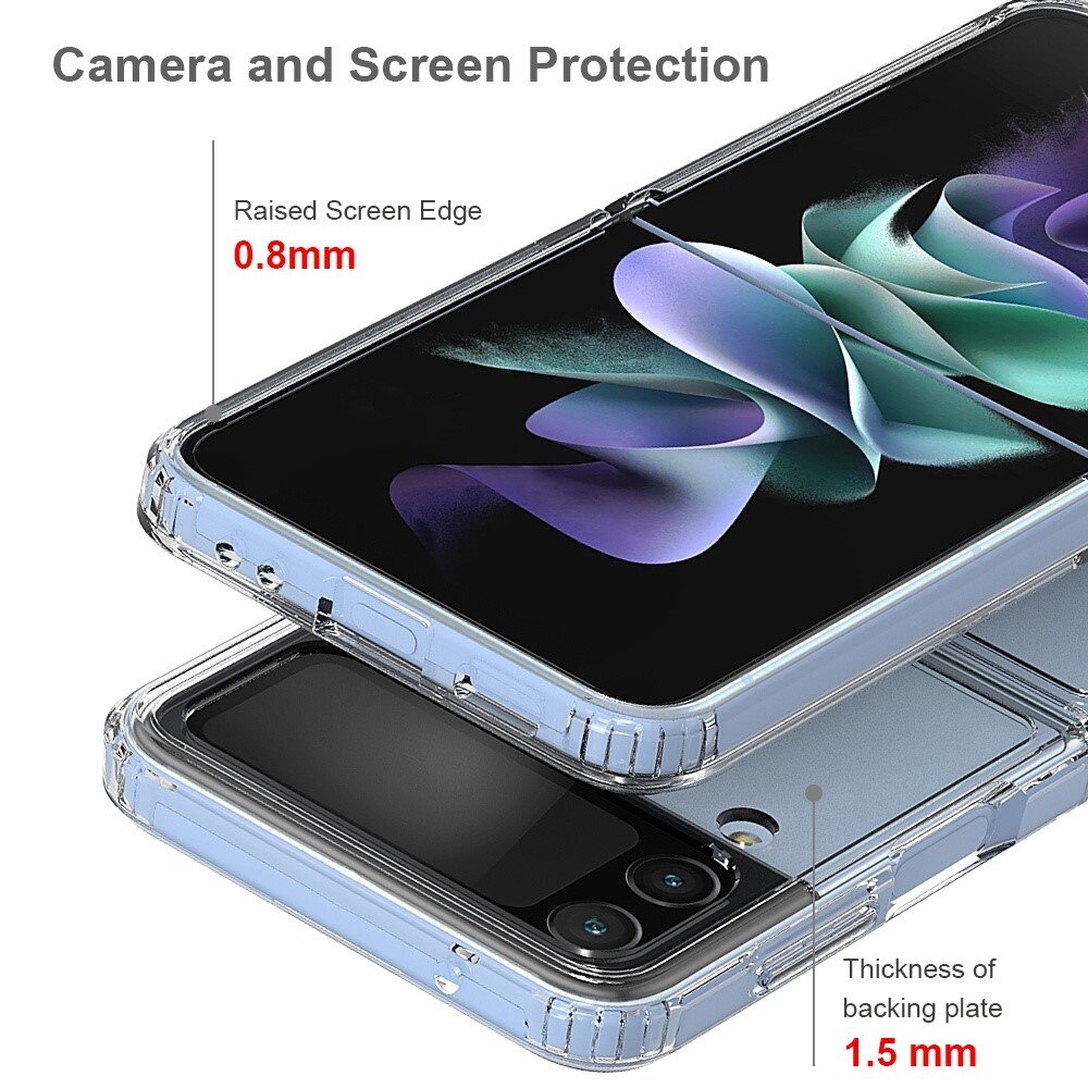 Samsung Galaxy Z Flip 4 Hybrid-Hülle Transparent