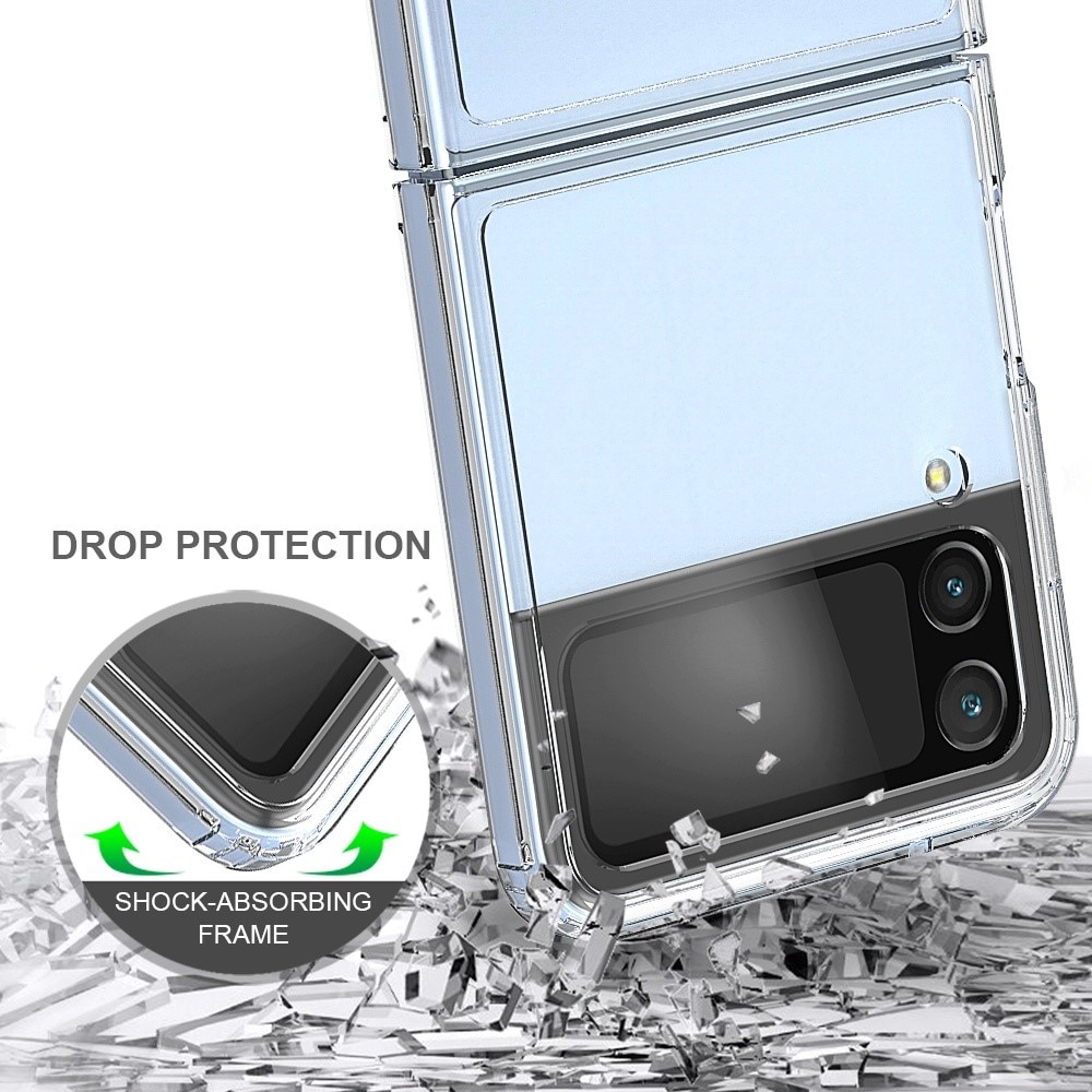 Samsung Galaxy Z Flip 4 Hybrid-Hülle Transparent