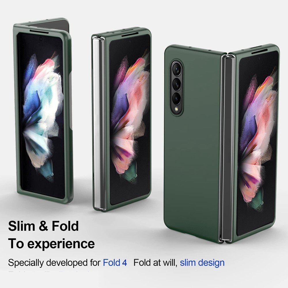 Samsung Galaxy Z Fold 4 Gummierte Hardcover Grün