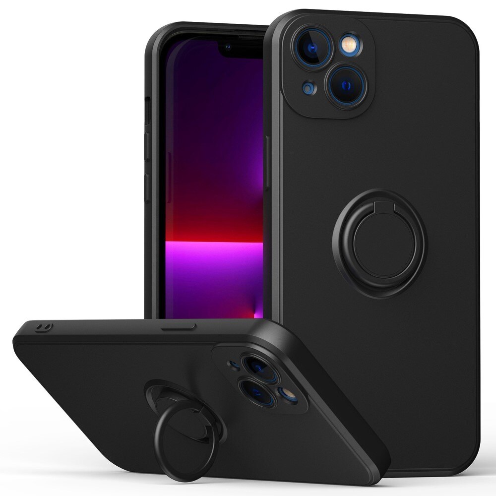 iPhone 14 Hardcover Ring Schwarz