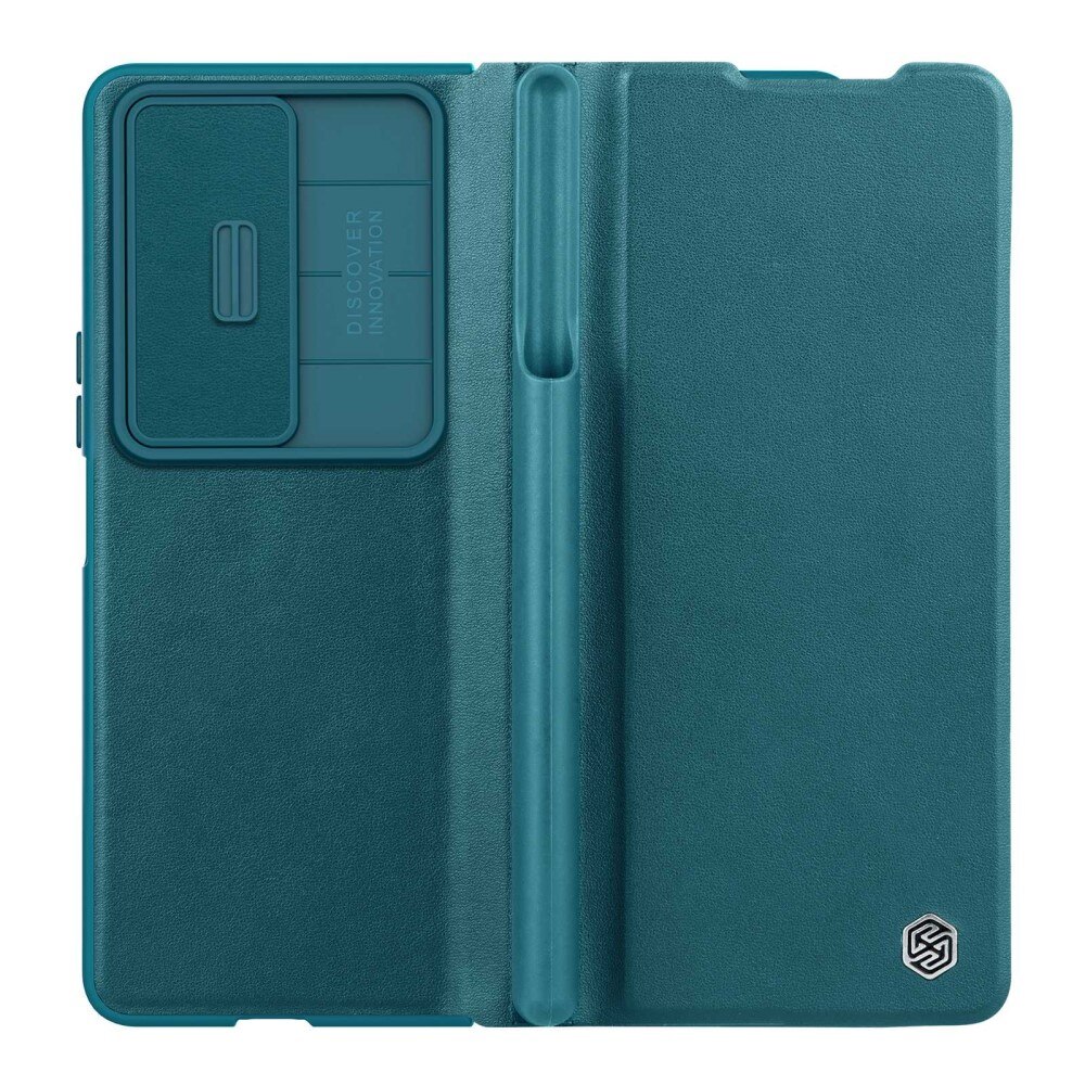 Qin Pro Camshield with Pen slot Galaxy Z Fold 4 Green