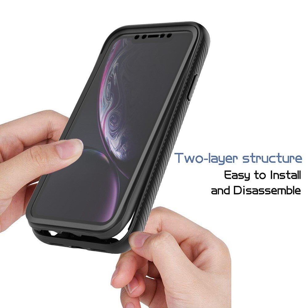 iPhone XR Full Protection Case Black