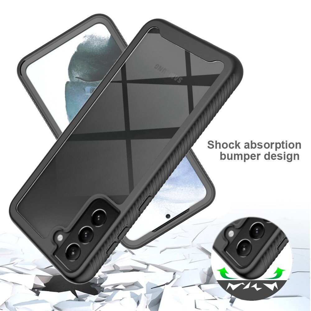 Samsung Galaxy S21 Plus Full Protection Case Schwarz
