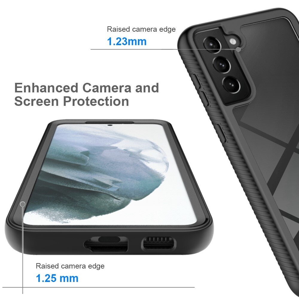 Samsung Galaxy S21 Plus Full Protection Case Schwarz