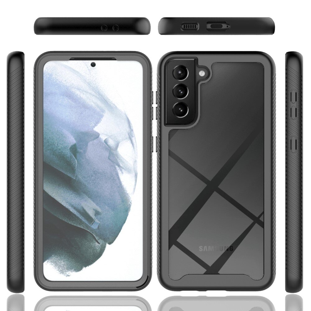 Samsung Galaxy S21 Plus Full Protection Case Schwarz