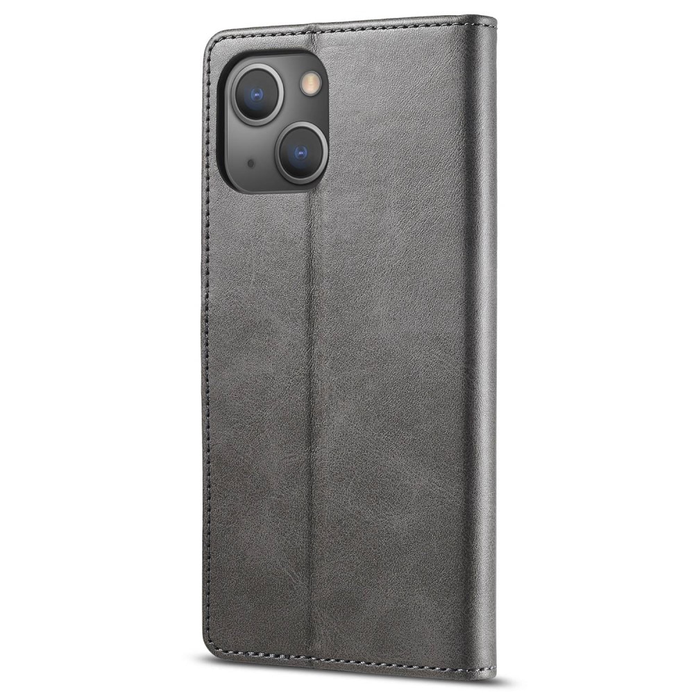 Portemonnaie-Hülle iPhone 14 Grau