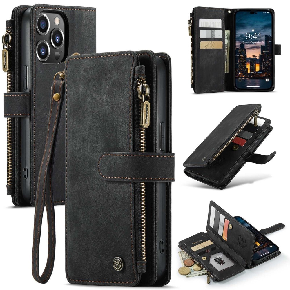 IPhone 14 Pro Max Hülle Herren, Leder iPhone 14 Pro Damen Brieftasche,  iPhone 14 Hülle Kompatibel mit MagSafe Ladegerät, iPhone 14 Hülle - .de