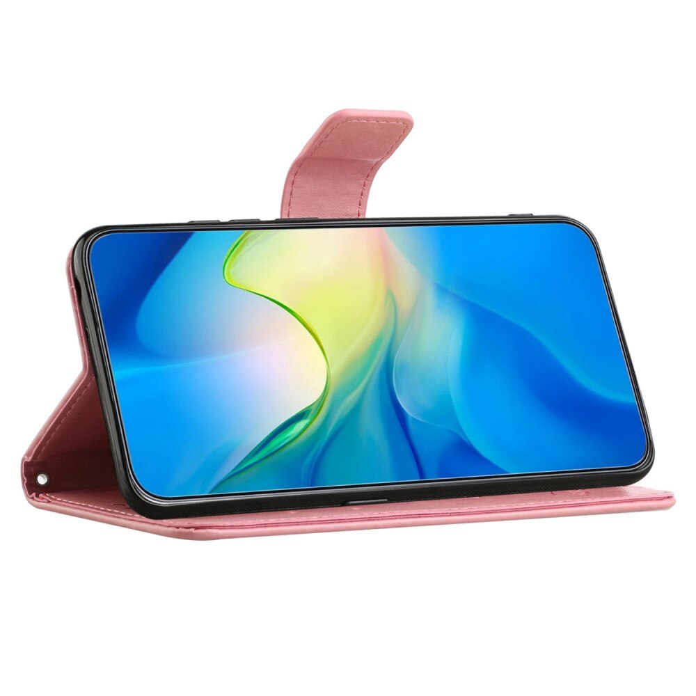  OnePlus 10T Handyhülle mit Schmetterlingsmuster, Rosa