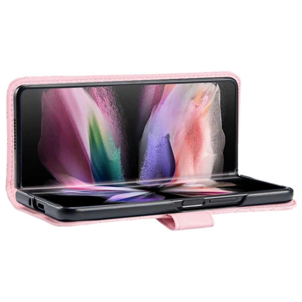 Samsung Galaxy Z Fold 4 Portemonnaie-Hülle Quilted Rosa
