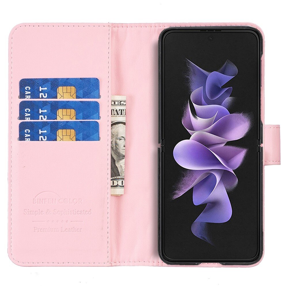 Samsung Galaxy Z Fold 4 Portemonnaie-Hülle Quilted Rosa