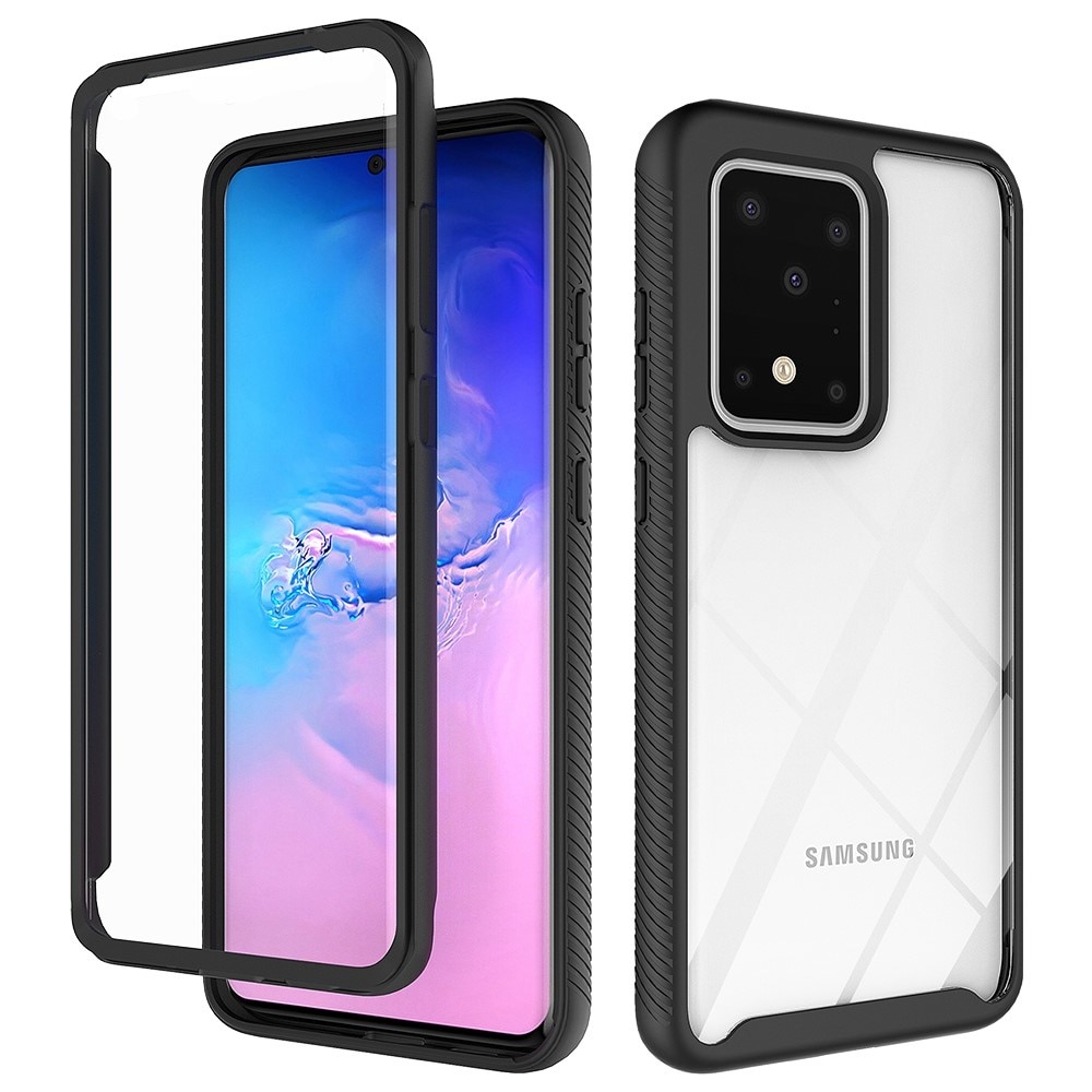 Samsung Galaxy S20 Ultra Full Cover Hülle Schwarz